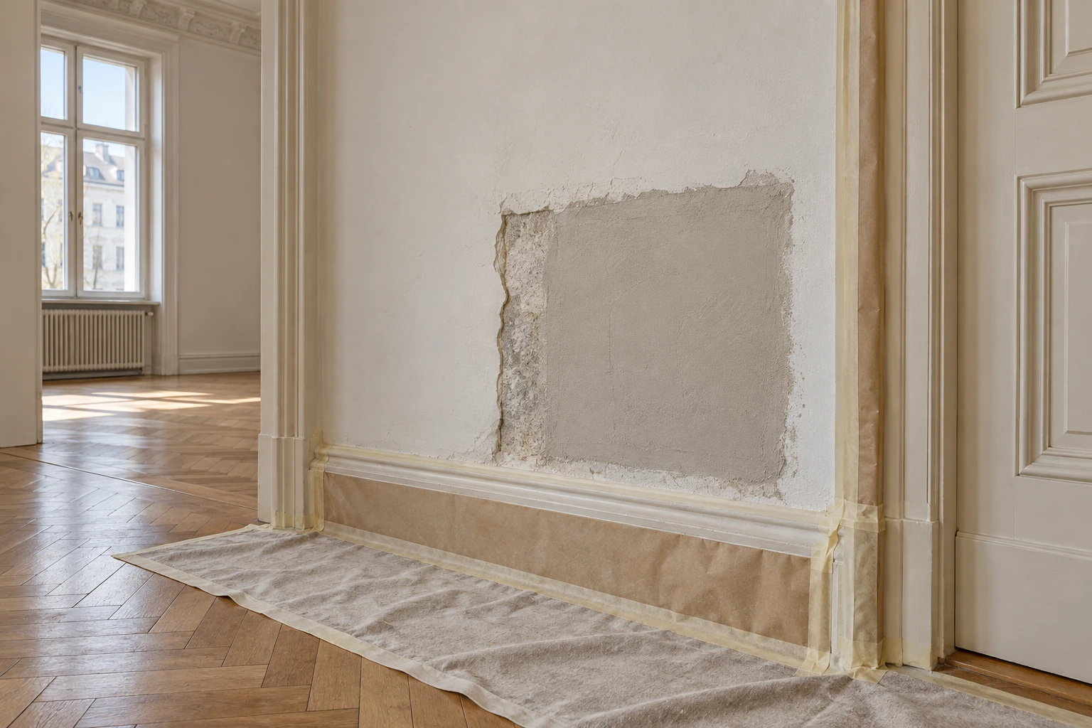 Altbau München: Reparatur