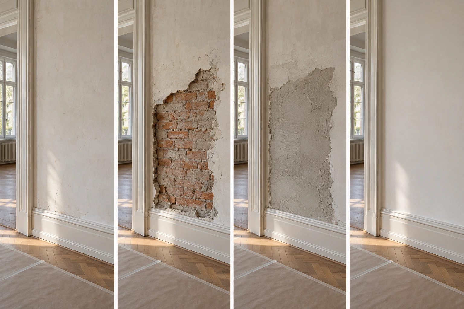 Altbau München: Reparatur