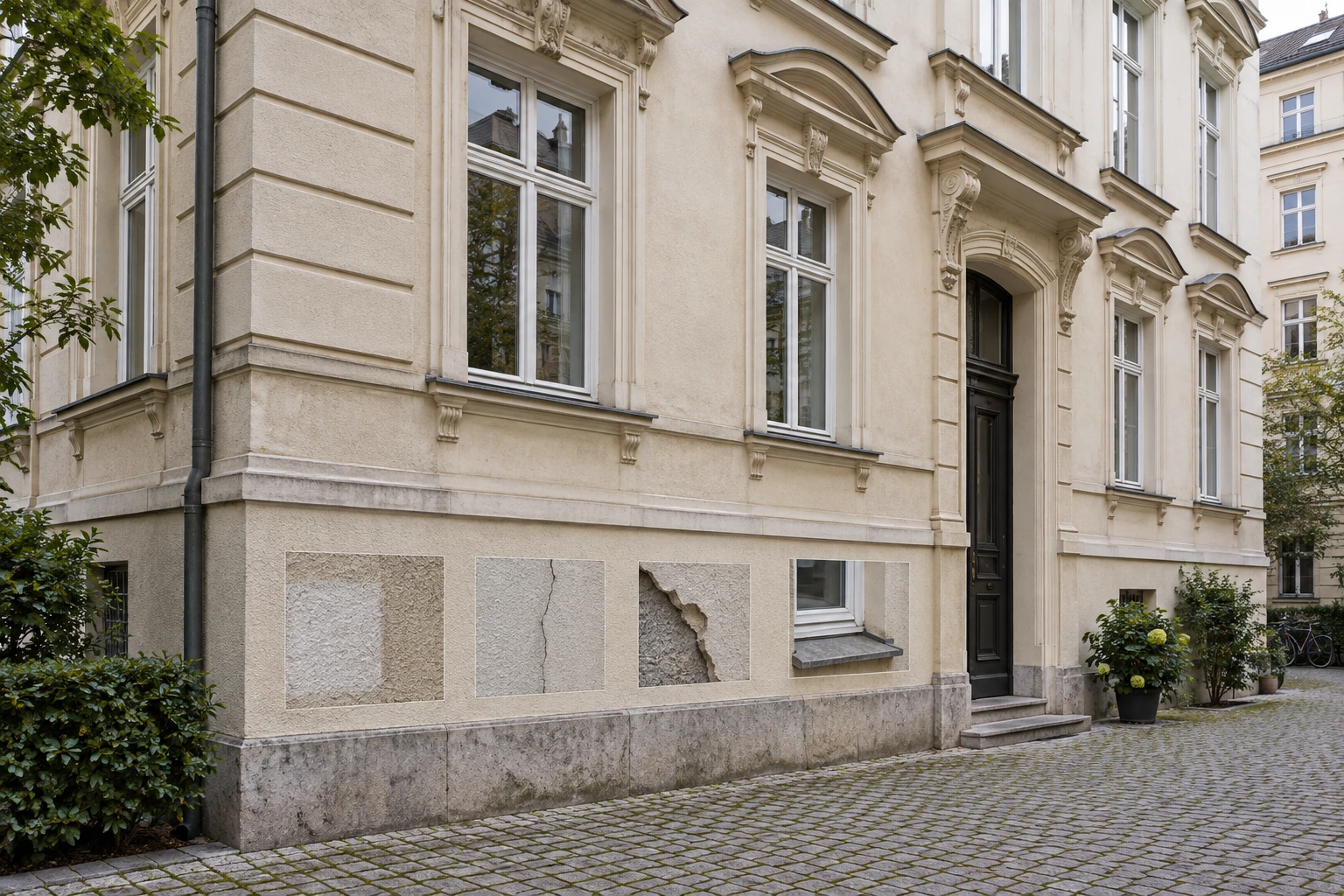 Fassadensanierung: Befund
