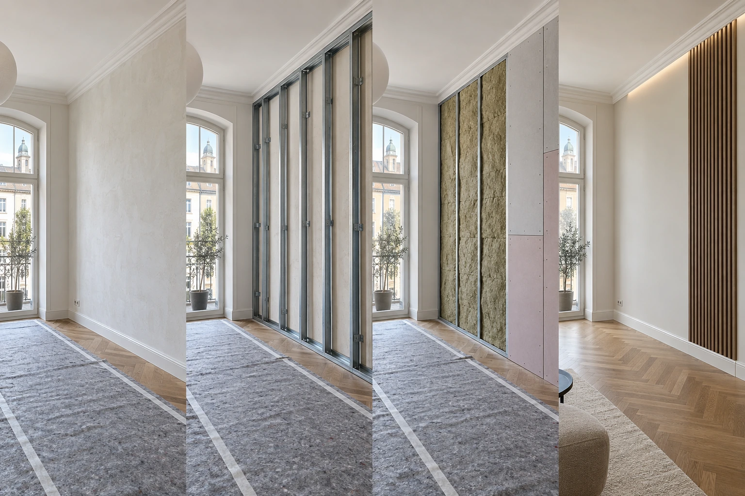 Schallschutz: Raumdetails