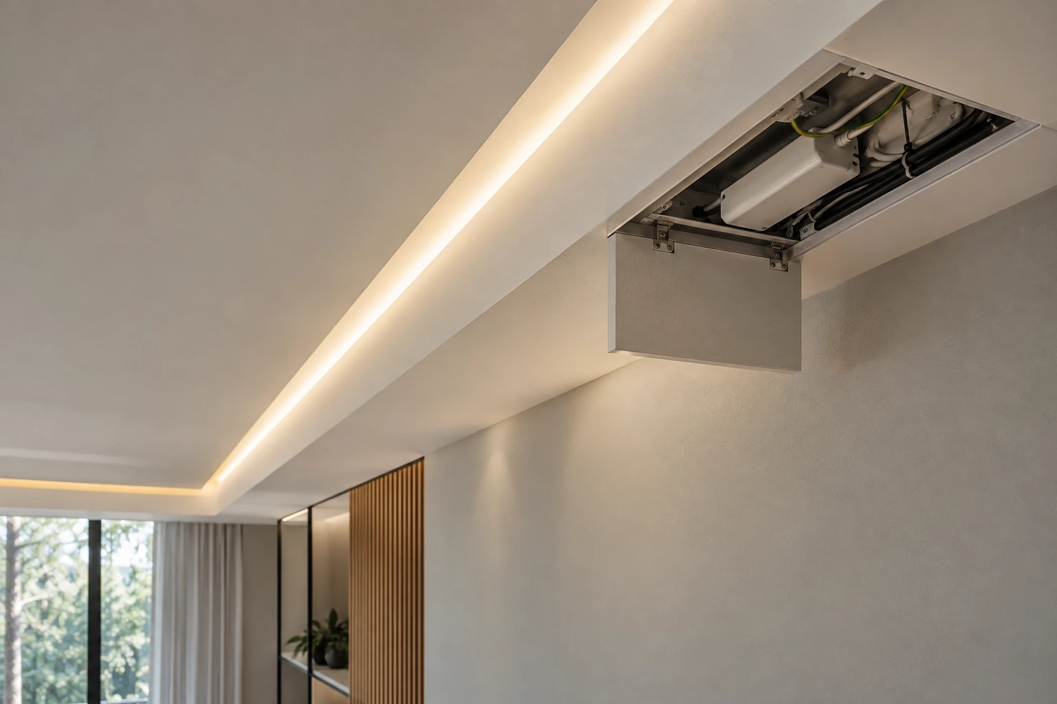Lichtprofile: Einbau