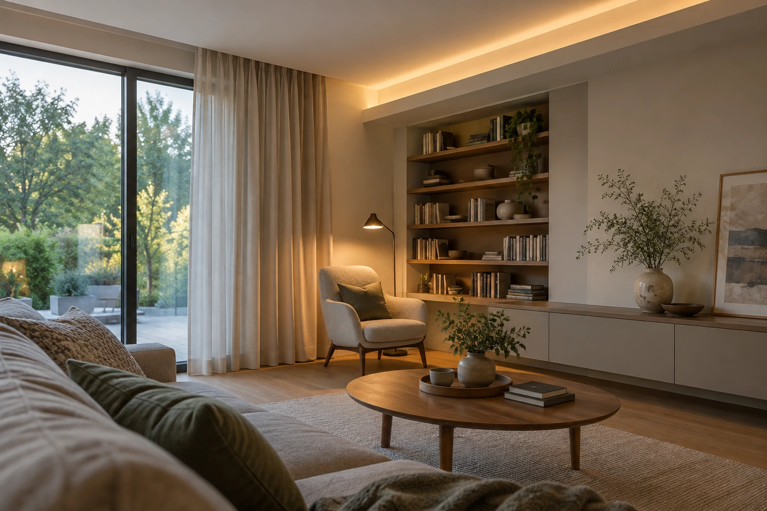 Lichtprofile: Einbau