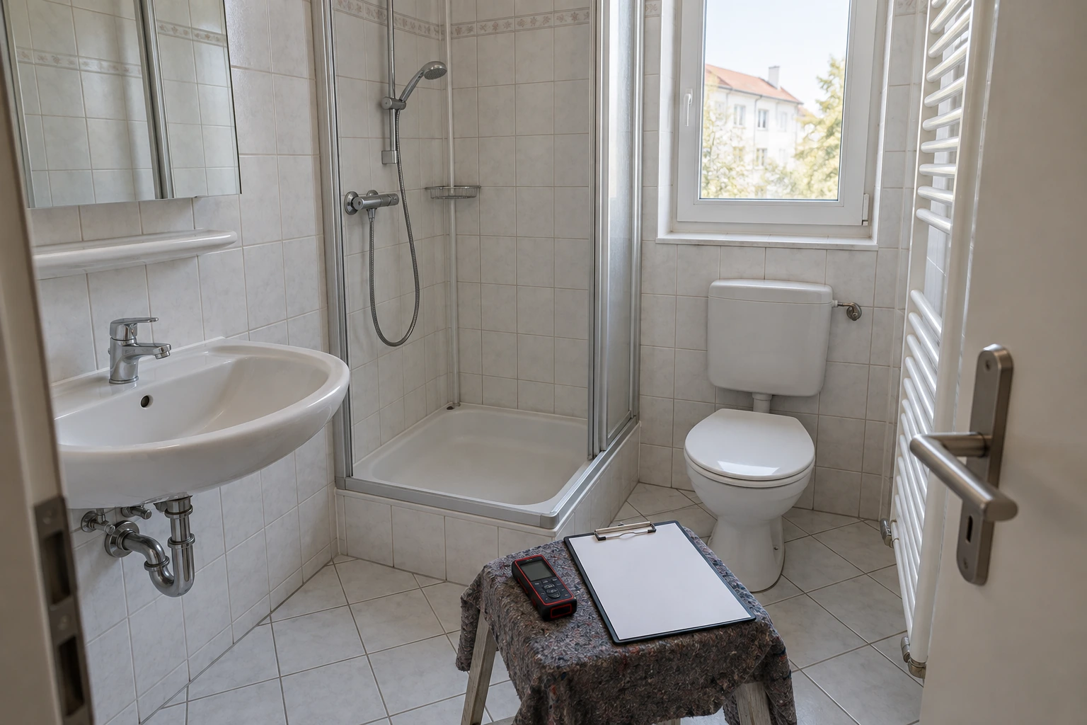 Badplanung: Grundriss