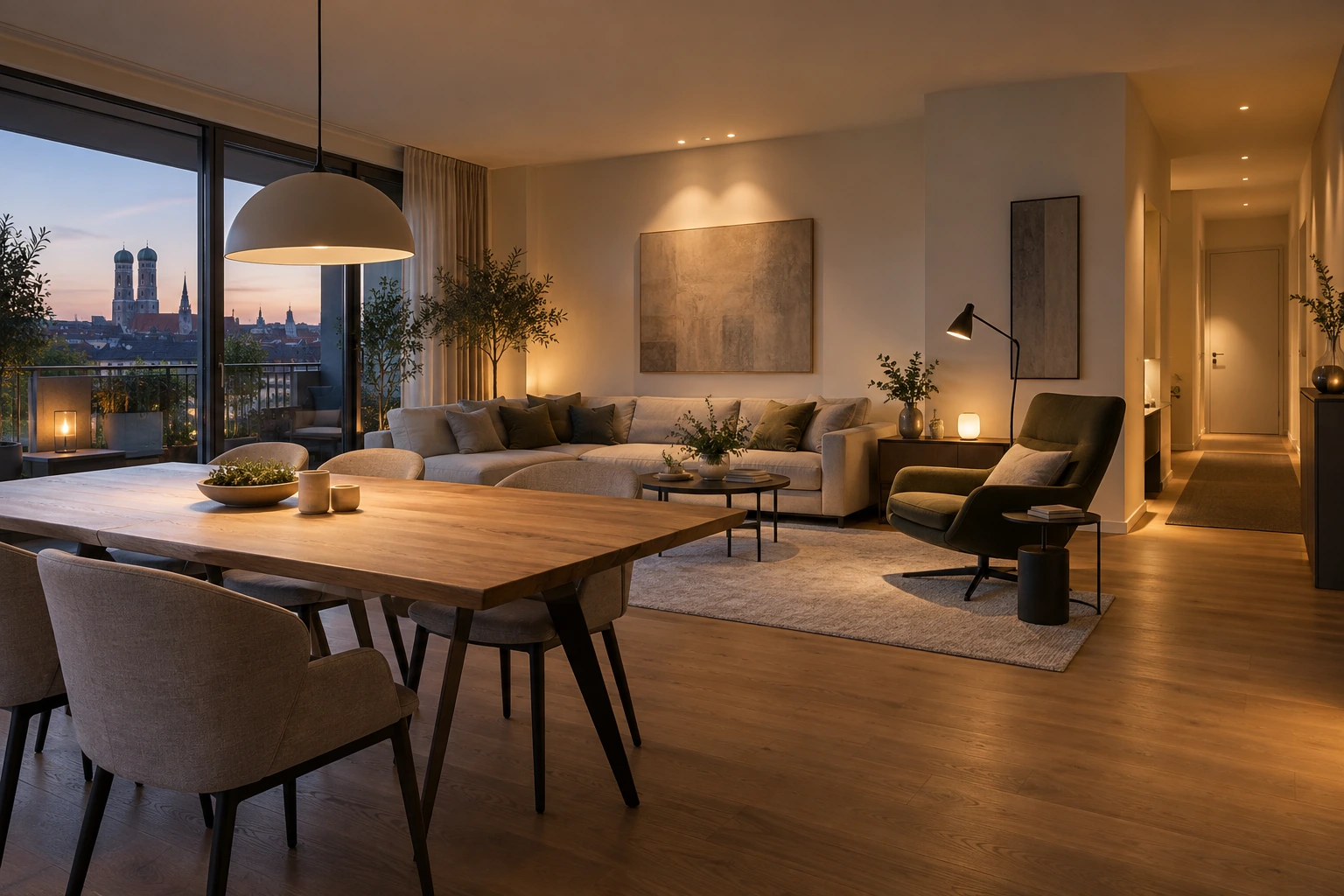 Wohnung: Lichtplan