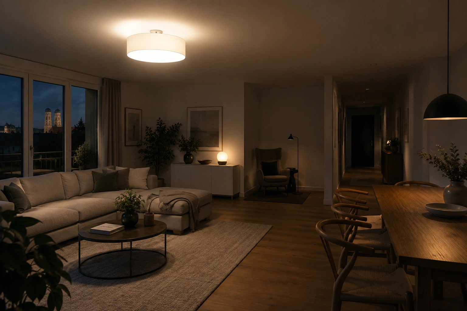 Wohnung: Lichtplan
