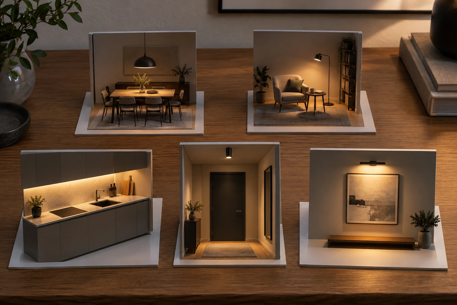 Wohnung: Lichtplan