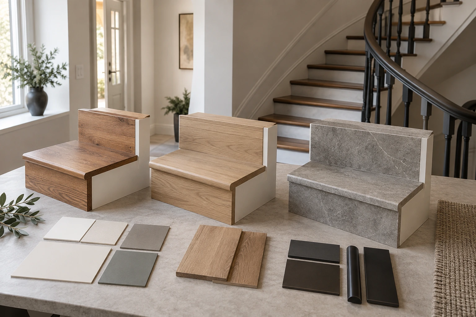 Treppe: Materialbild
