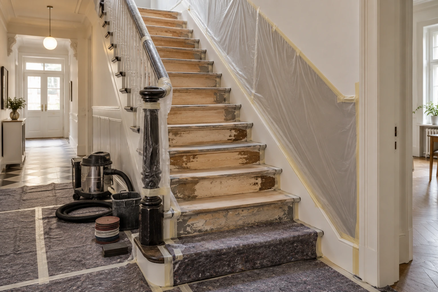 Treppe: Materialbild