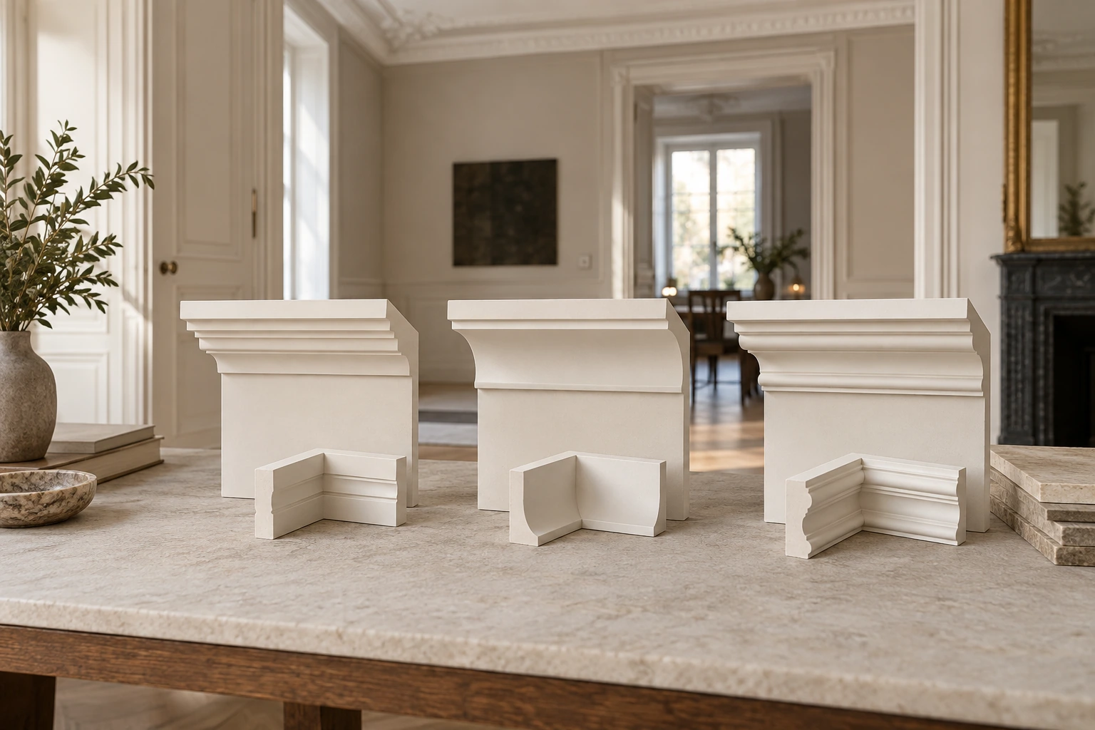 Elegante Stuckarbeiten