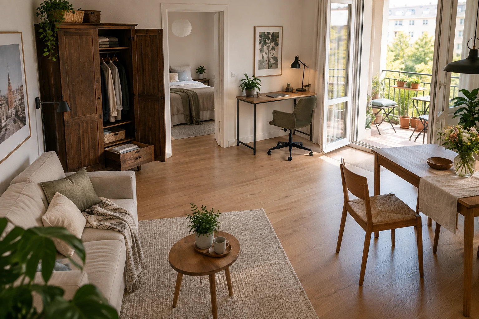 Kleine Wohnung
