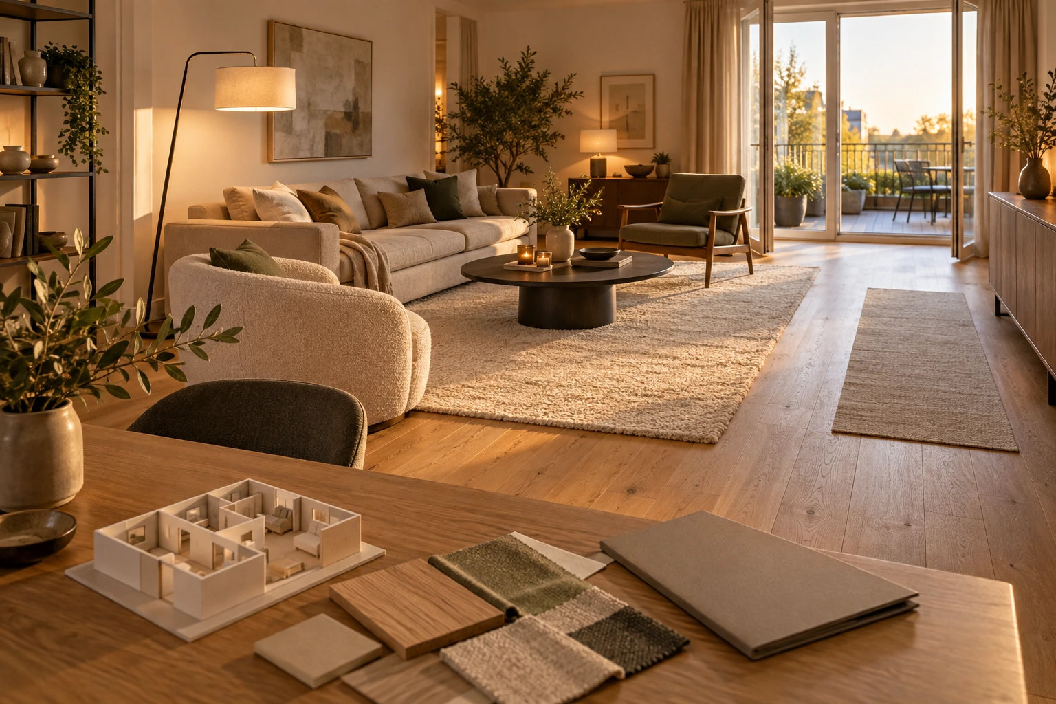 Wohnzimmer gemütlich