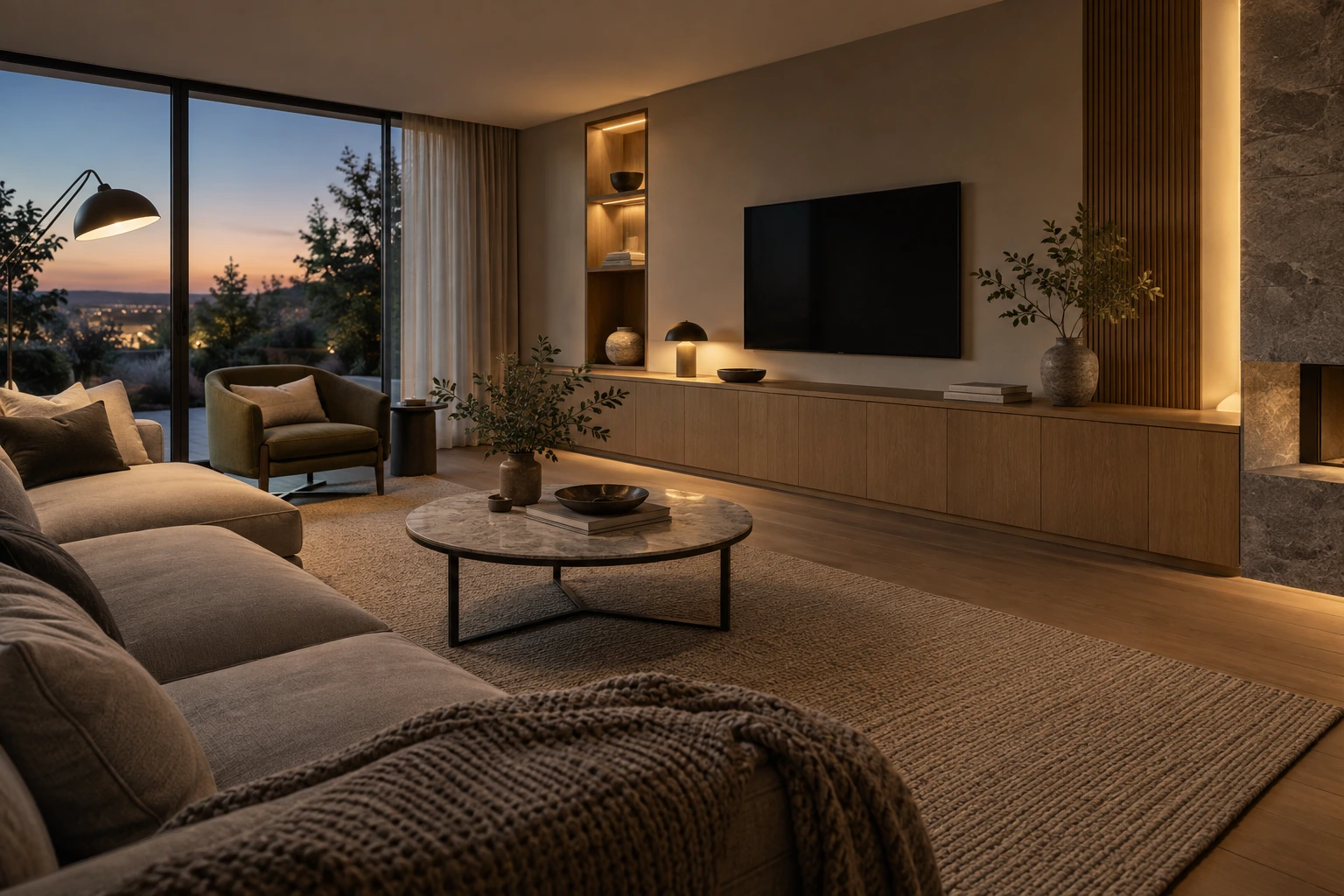 Wohnzimmer gemütlich