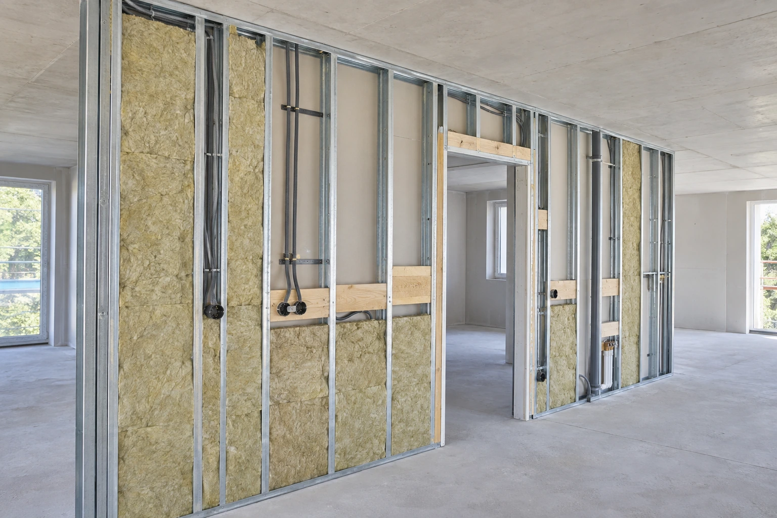 Trockenbau: Umfang