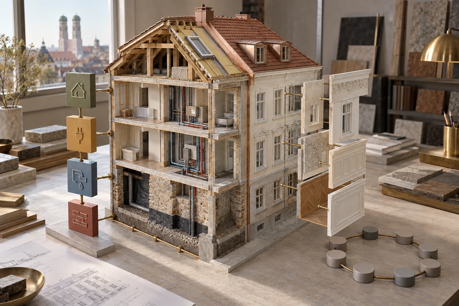 Haussanierung Altbau München: Budgetplanung