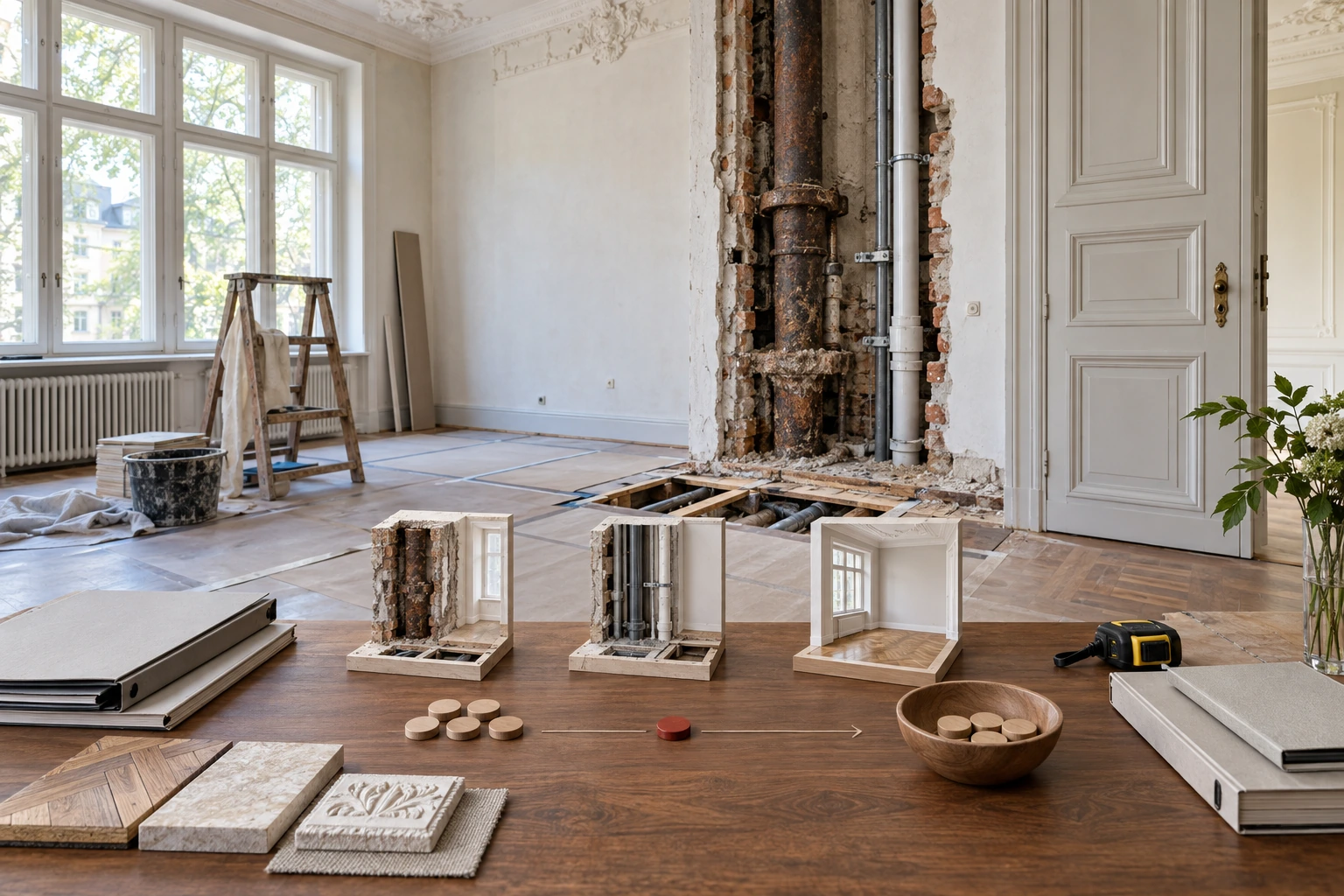 Haussanierung Altbau München: Budgetplanung