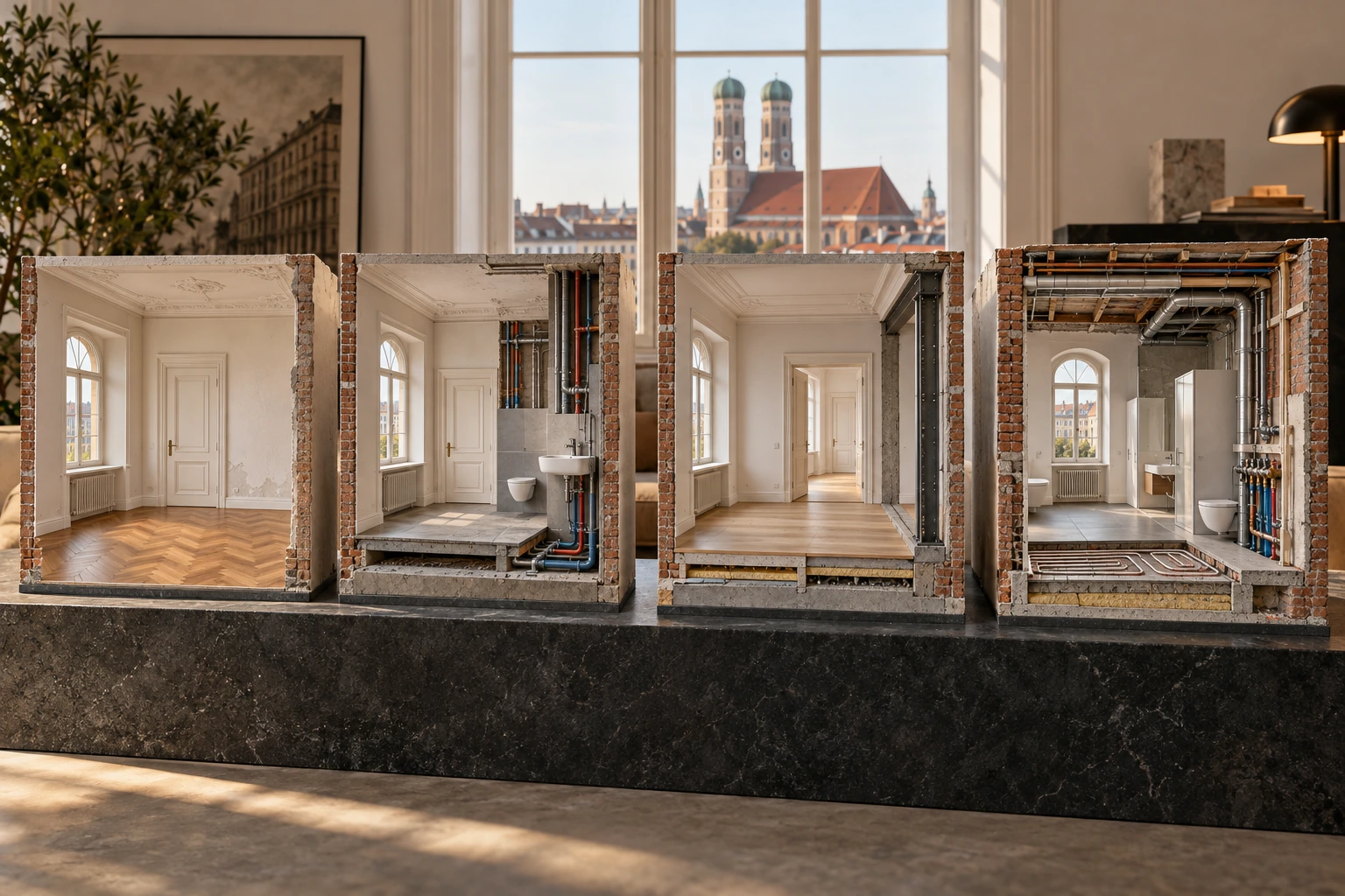 Altbau-Sanierungen München: Referenzen