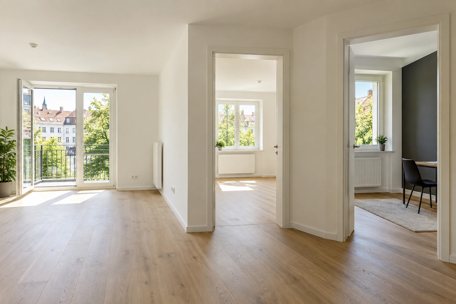 60 qm Wohnung streichen lassen: Kosten
