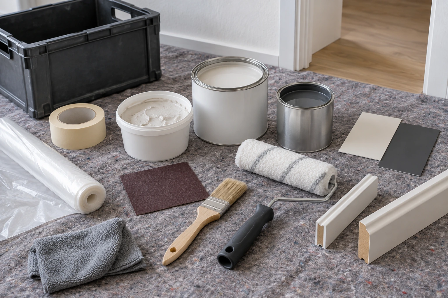 60 qm Wohnung streichen lassen: Kosten