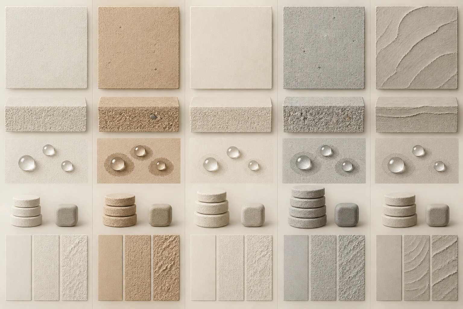 Wandputz innen modern: Materialien & Looks