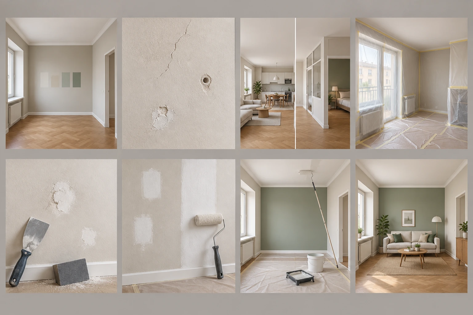 50 qm Wohnung streichen Kosten in München