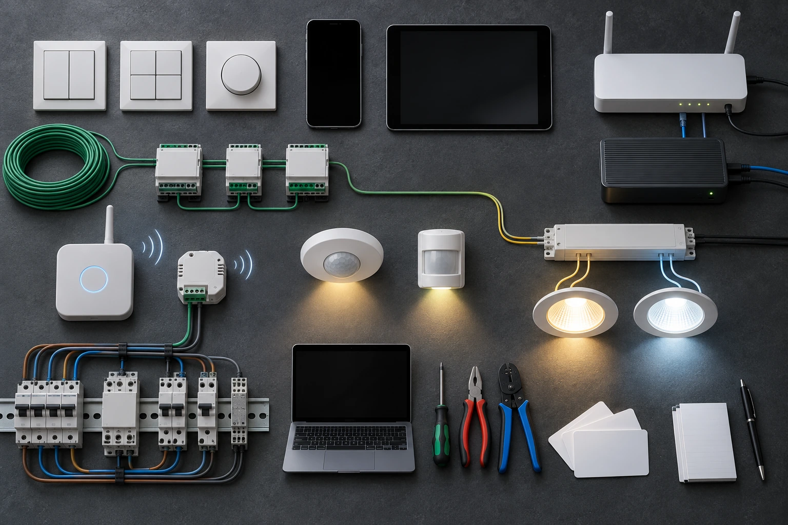 Smarte Lichtsteuerung: Intelligente Systeme