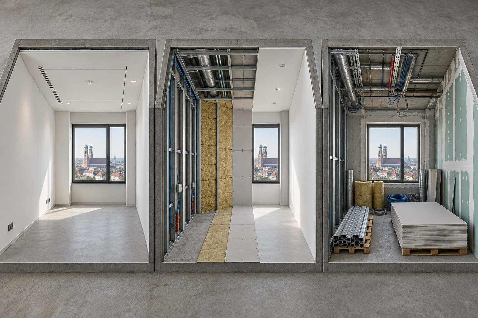 Trockenbau München: Kosten & Ablauf