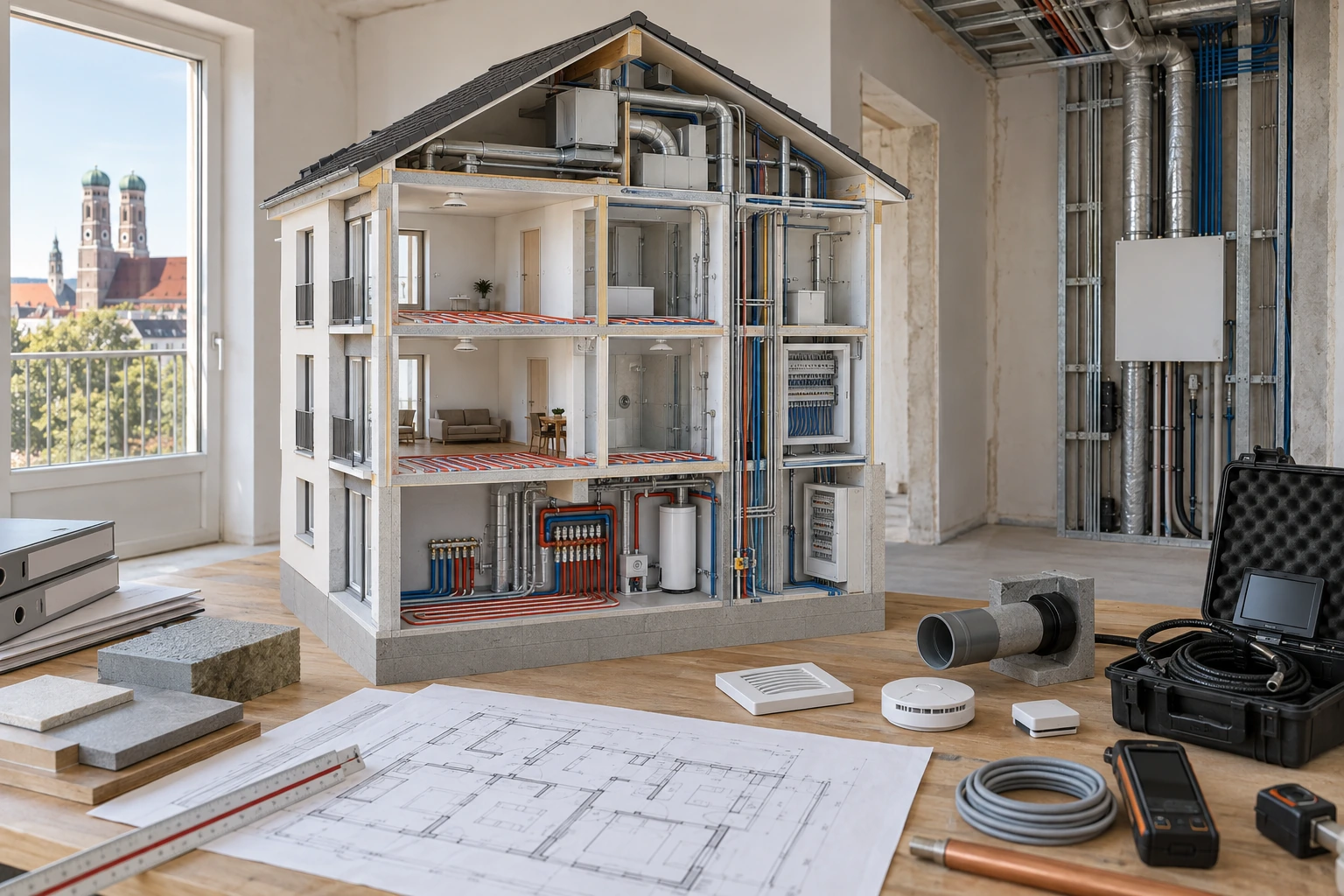 Moderne Haustechnik München: Heizung & Lüftung