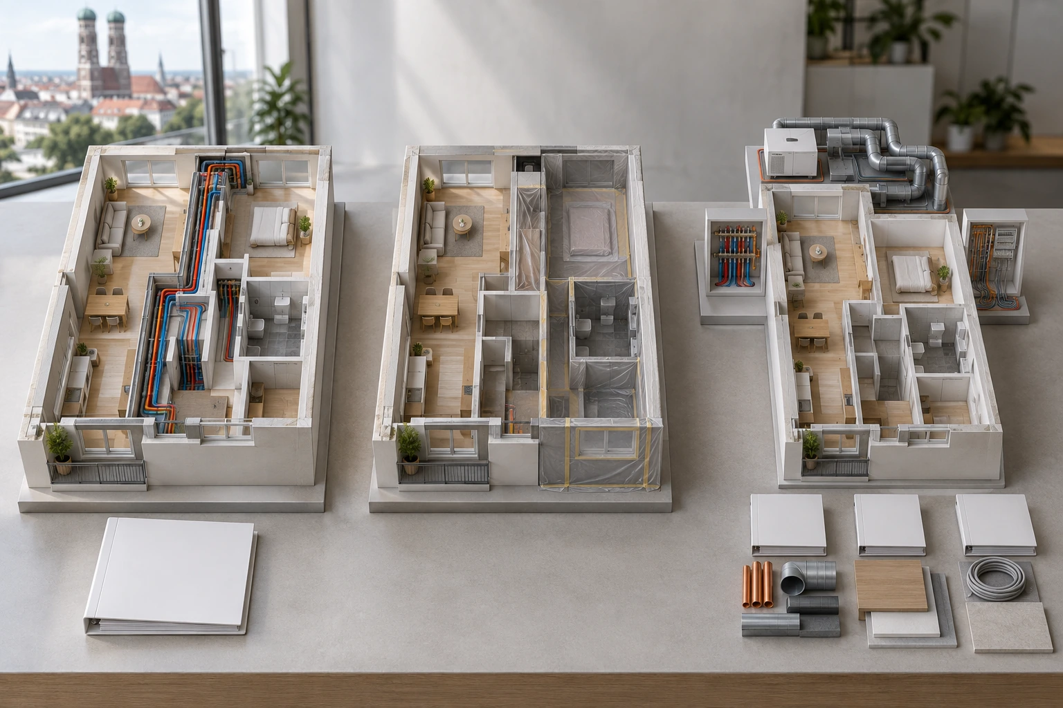 Moderne Haustechnik München: Heizung & Lüftung