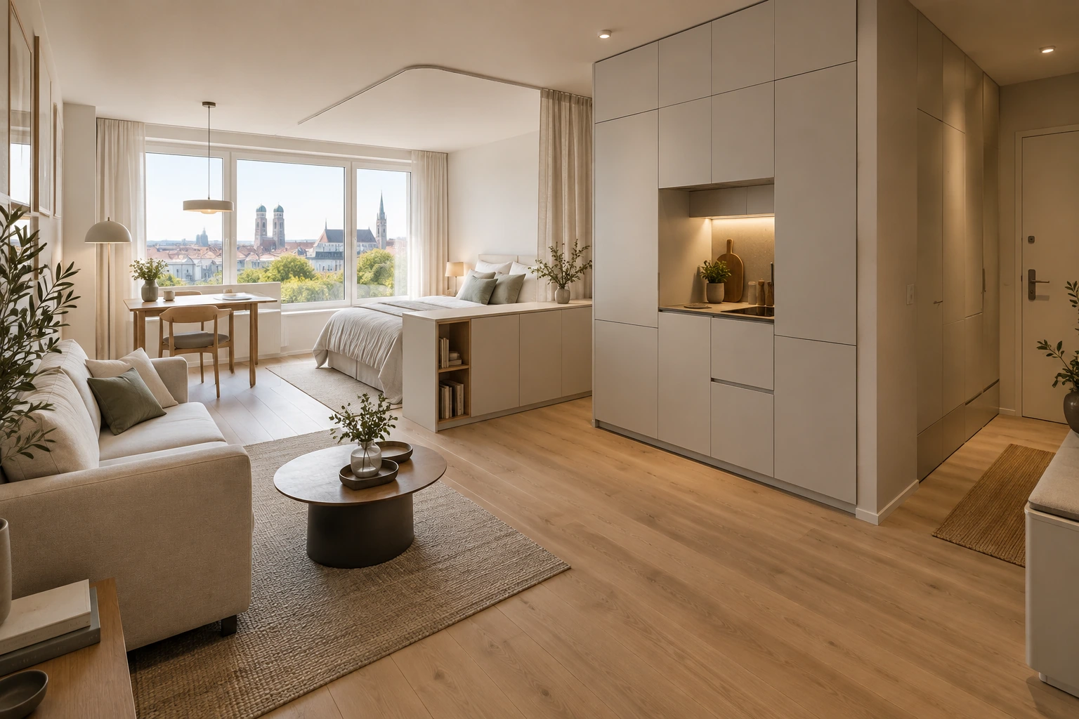 Innenarchitekt München: kleine Wohnung