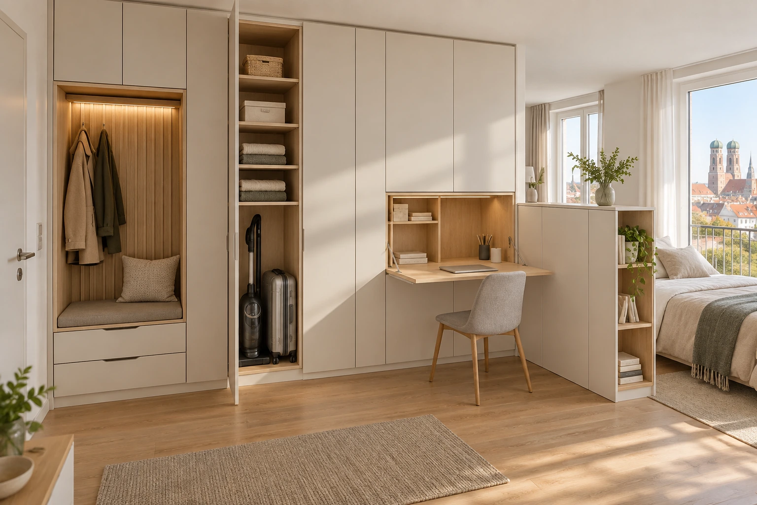 Innenarchitekt München: kleine Wohnung