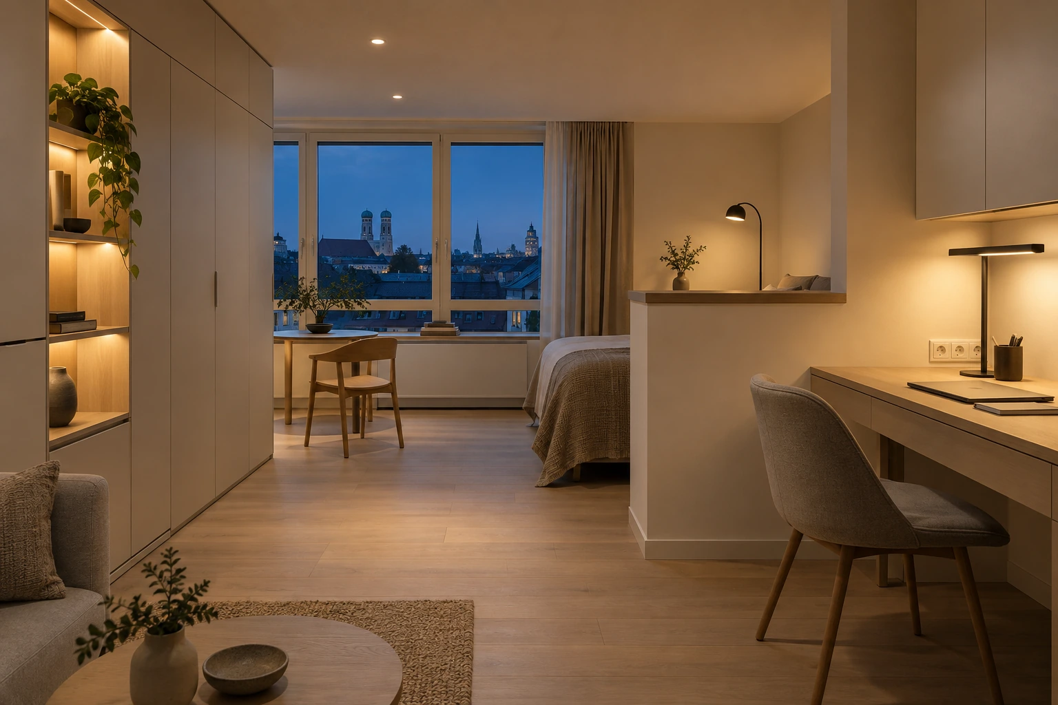 Innenarchitekt München: kleine Wohnung