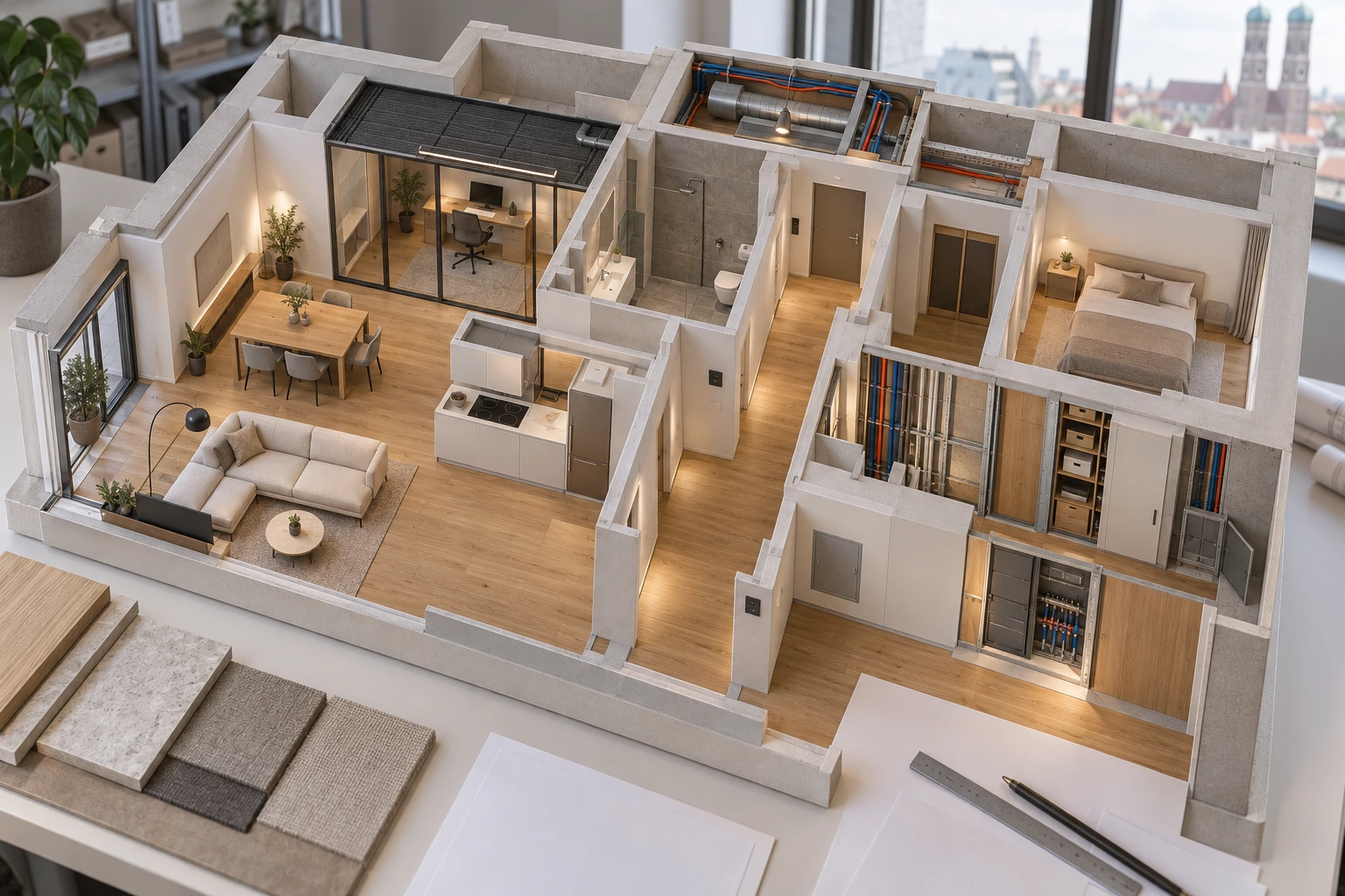 Moderner Innenausbau München: Trends 2026