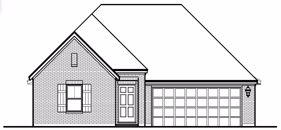 drawing of exterior of home