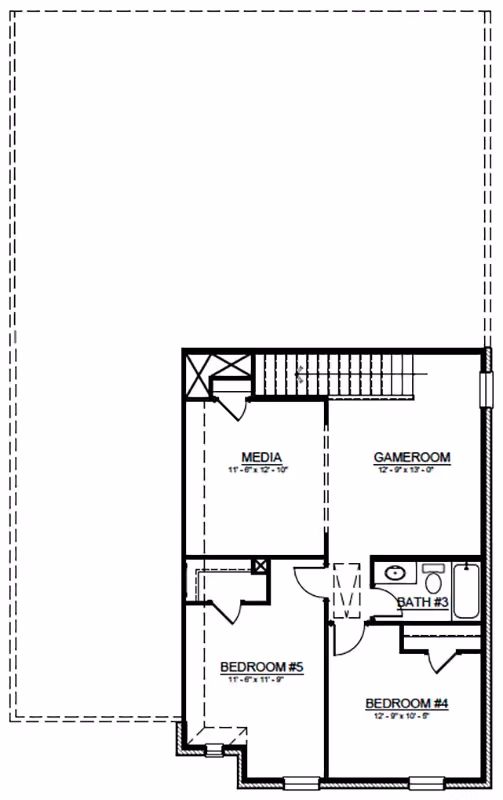 floorplan — second floor
