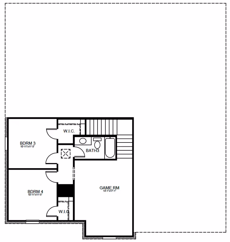 floorplan — second floor