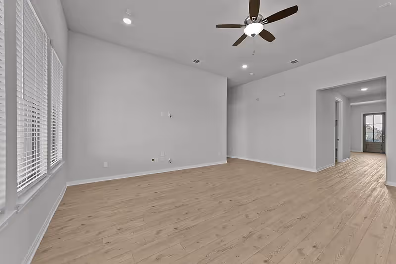 entry to living area