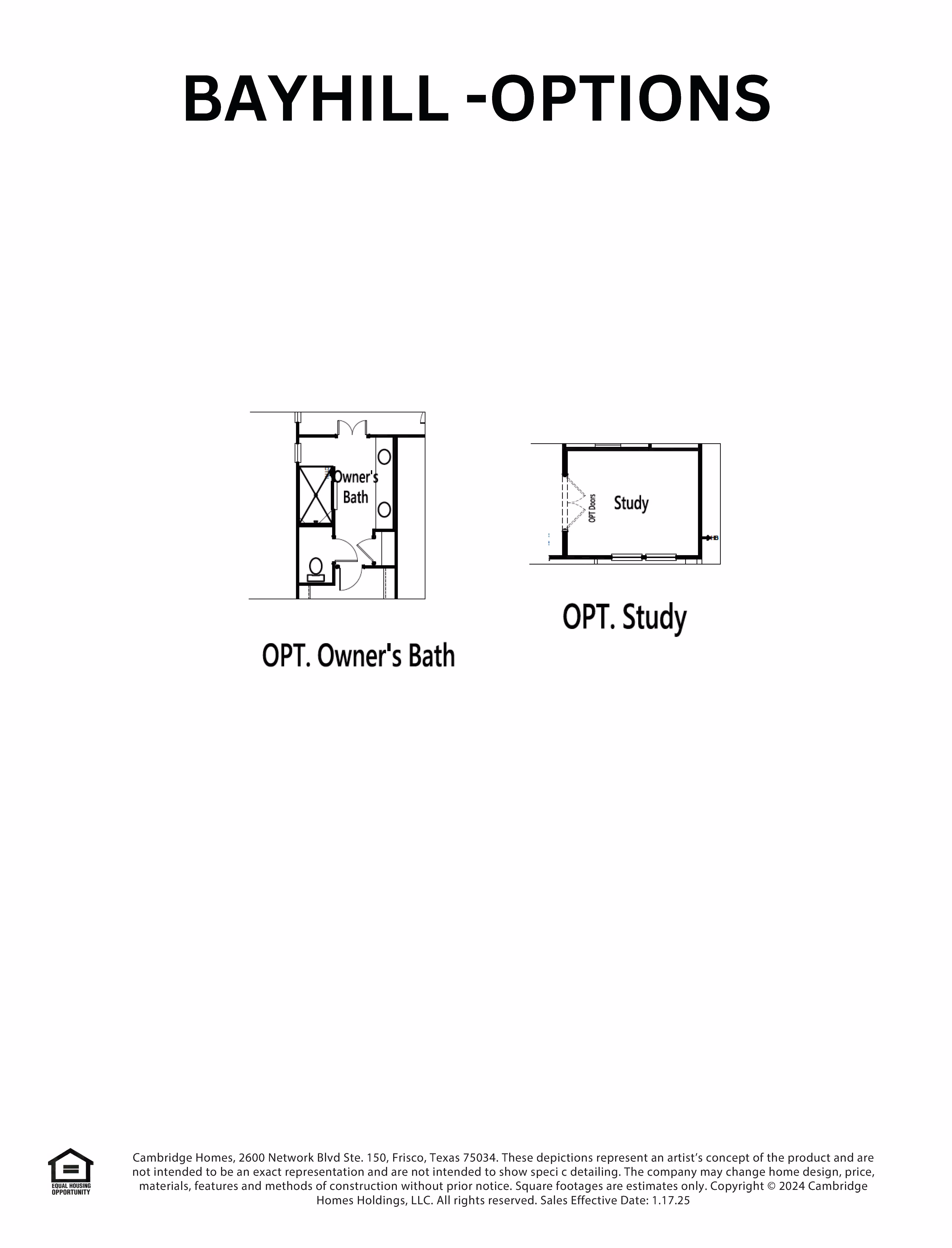 floorplan — options