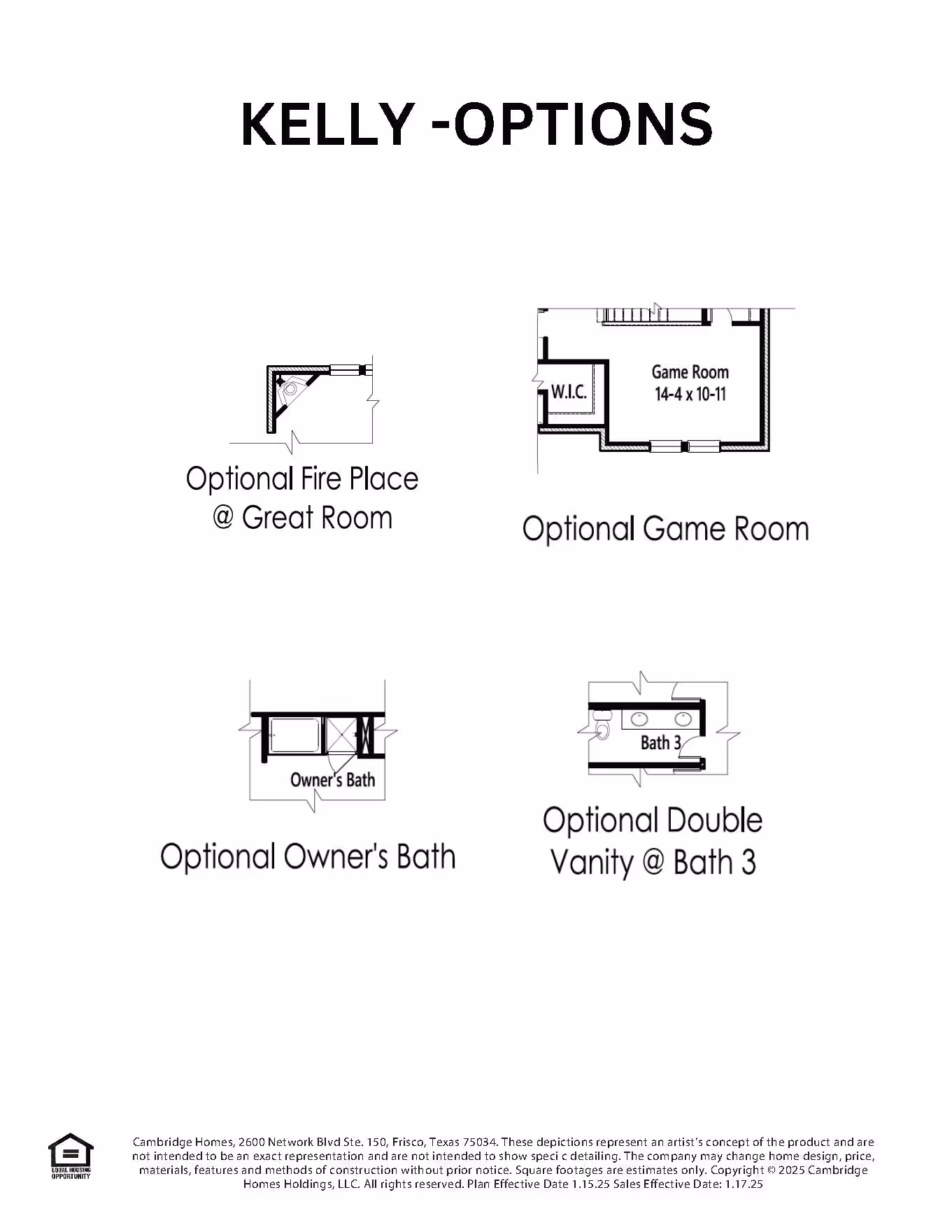 floorplan — options