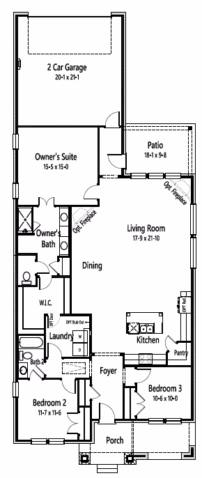 floorplan — first floor