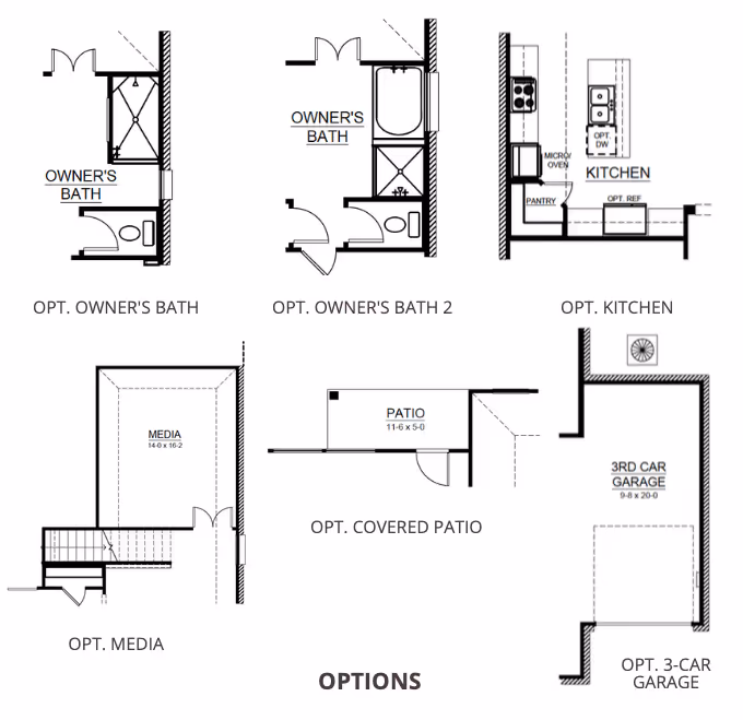 floorplan — options