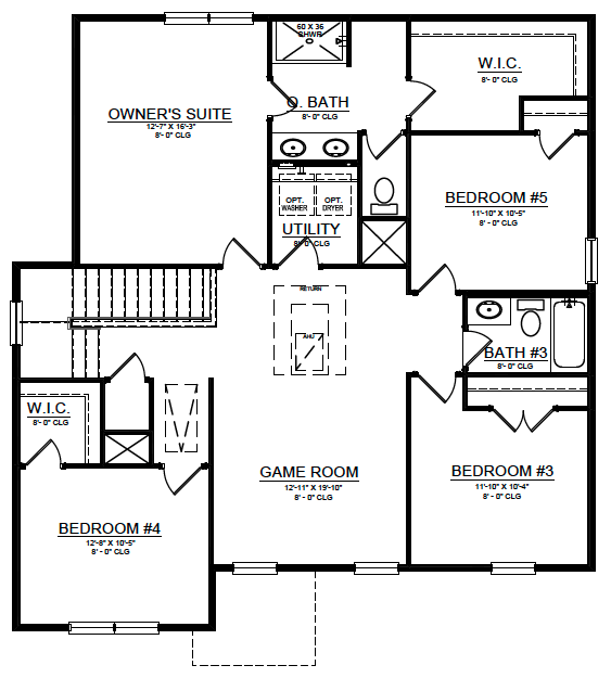 floorplan — second floor