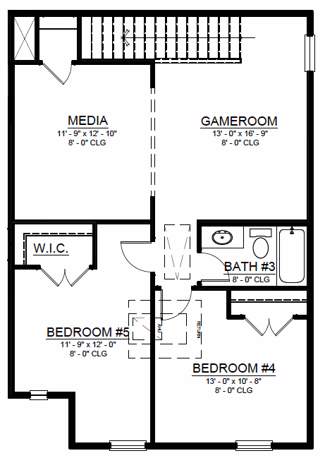 floorplan — second floor