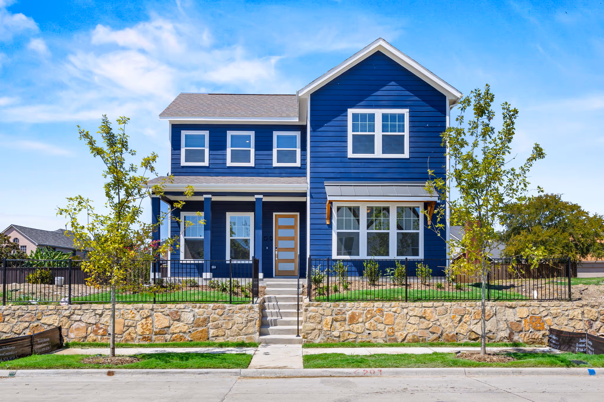 drawing of exterior janie plan brick farmhouse