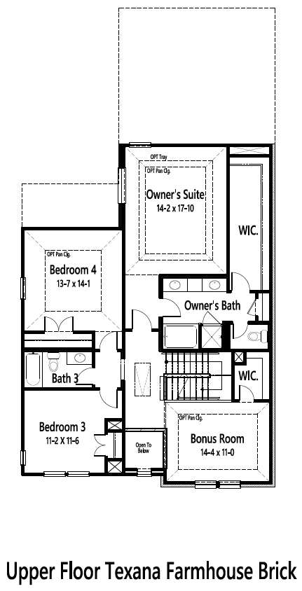 floorplan — second floor
