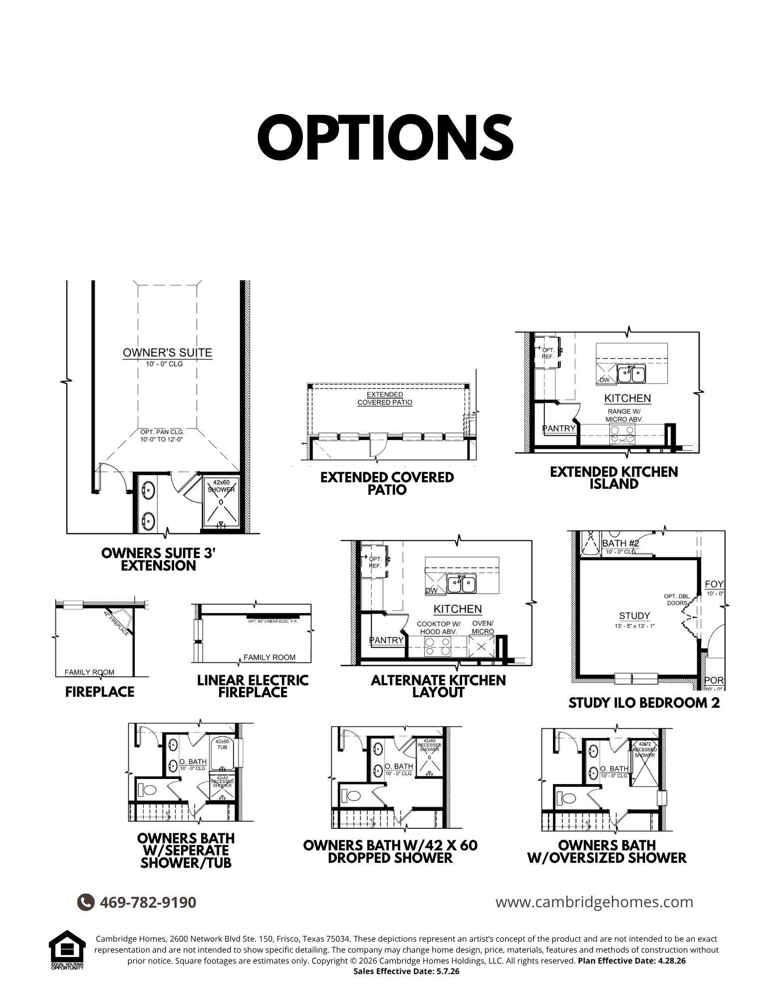 floorplan — options