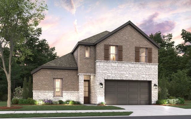 Exterior of two story home on 1413 Boyd St. 