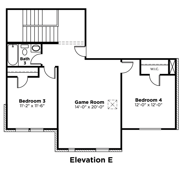 floorplan — second floor