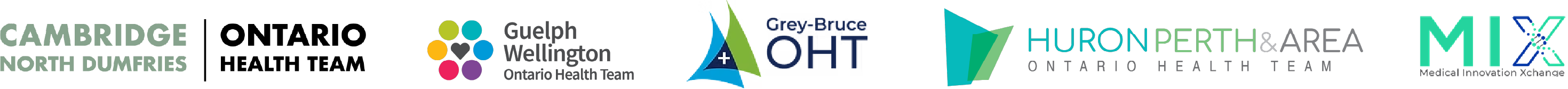 Logos of the organizations supporting the event with speakers