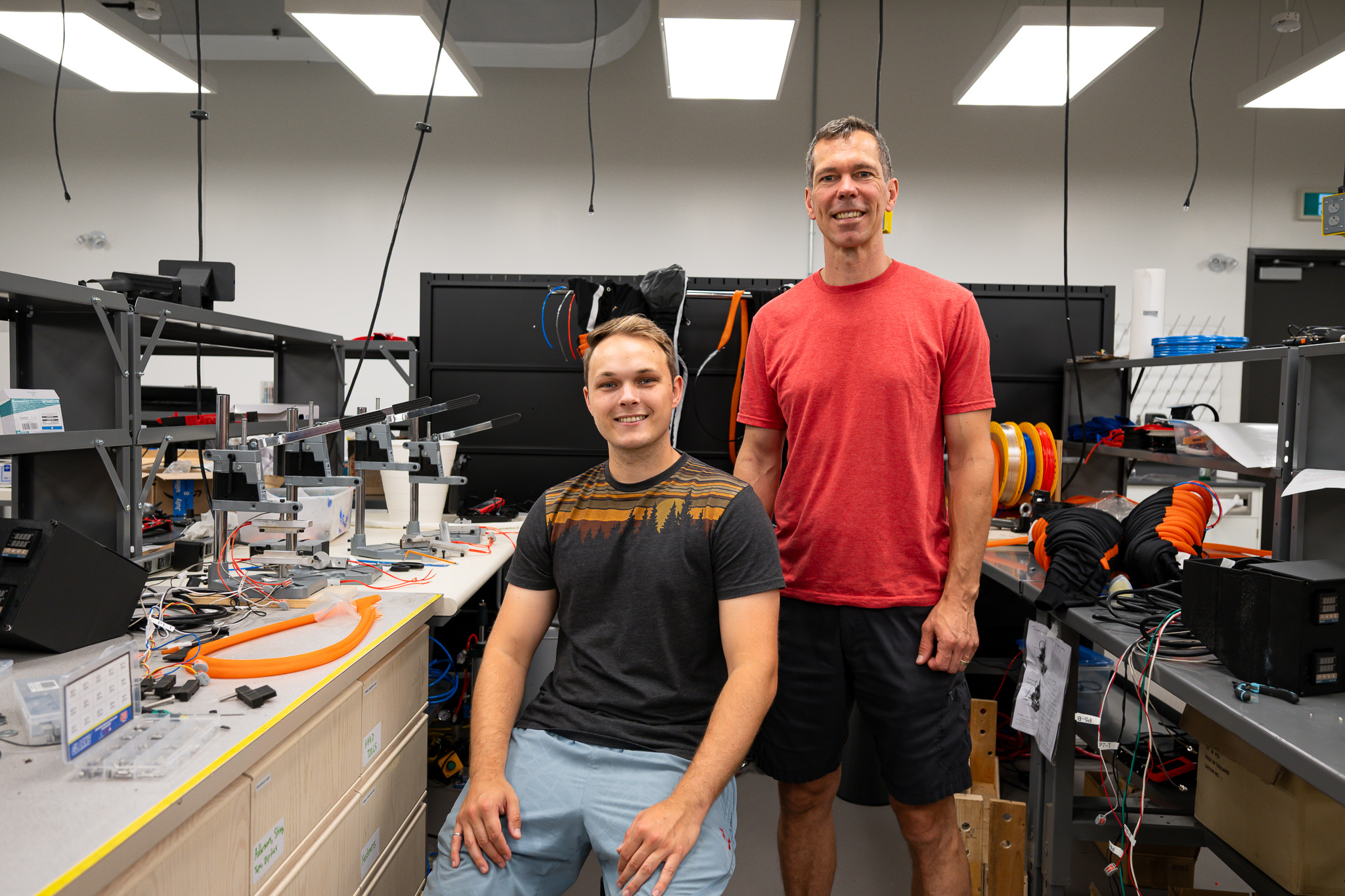 Strivonix co-founders: Jordan Savage (left) and Caleb Horst (right).