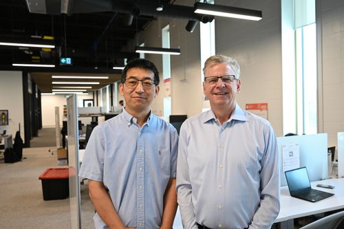 EverBond leadership: Boxin Zhao (left) and Trent Ogilvie (right)